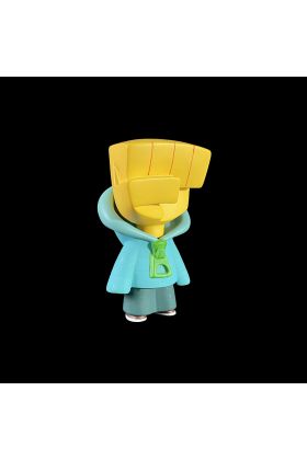 Moneygrip Blue Yellow Edition Designer Vinyl Toy - KaNO