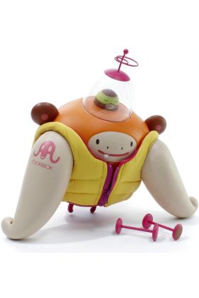 Mono White First Release Designer Vinyl Toy - Colorblok