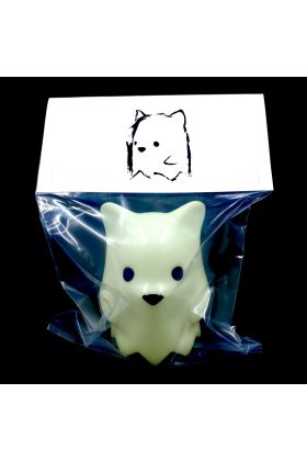 Ghostbear XL GID Designer Toy by Luke Chueh