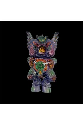 Lamorttt One Off Purple Sofubi by Naomi Knaff