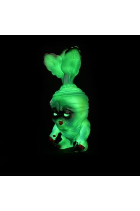 Glow In The Dark Deadbeet Edition Sofubi Toy by Nebulon5
