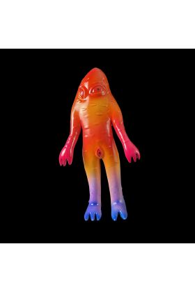Neon Skin Fiberglass Sculpture by Carlos Enriquez Gonzales