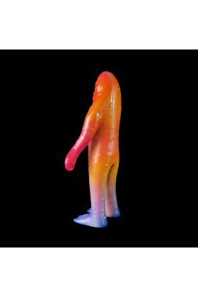 Neon Skin Fiberglass Sculpture by Carlos Enriquez Gonzales