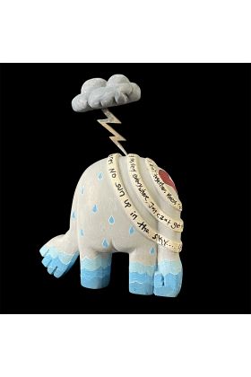 Nimbus Stormy Weather One Off Wooden Toy by Blamo