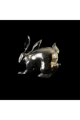 Nychos - Rabbit - Black Designer Toy statue