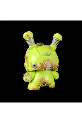 Observation Dunny Red Custom Designer Vinyl Toy by Cris Rose
