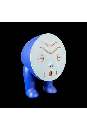 Oh Oh Blue Designer Vinyl Toy - Gary Taxali