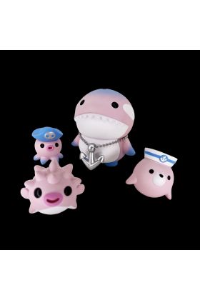 Orca and Friends Designer Vinyl Toy Set by Martian Toys