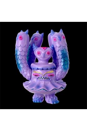 Owl Clam Purple Desert Dreams Sofubi by Nathan Jurevicius