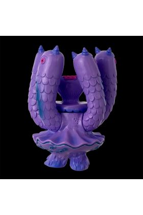 Owl Clam Purple Desert Dreams Sofubi by Nathan Jurevicius