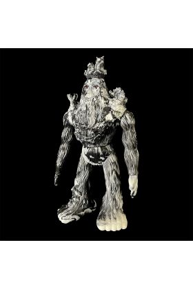 Papa Squatch Black White Marble - Wonder Goblin