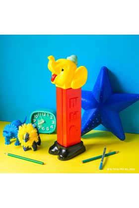 PEZ Sofubi Elephant Coin Bank v2 in Yellow