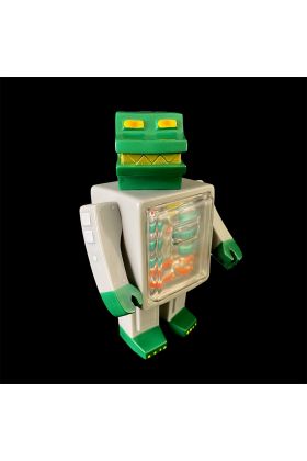 Dino Bytes Wind Up Dino Sofubi by Joseph Harmon