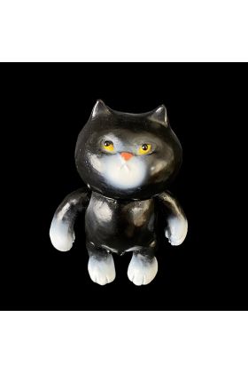 Futeneko Black Cat Sofubi by Mai Nagamoto