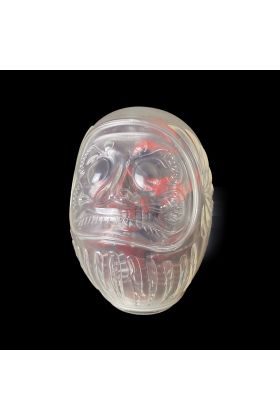 Daruma X-Ray Skull Sofubi by Secret Base