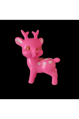 Pink Deer Sofubi by Kodama