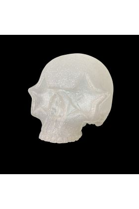 Star Skull Glitter Designer Vinyl Toy by Ron English