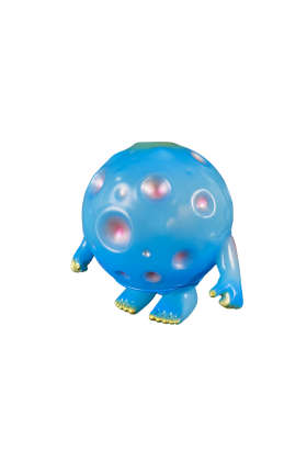 Maniya Sofubi Moon Kaiju Blue by Kayo Toys