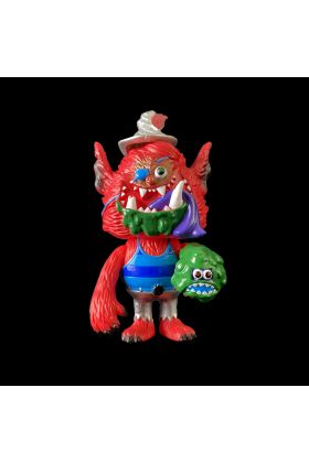 Marty Red Sofubi Color Sample by T9G x Bwana Spoons