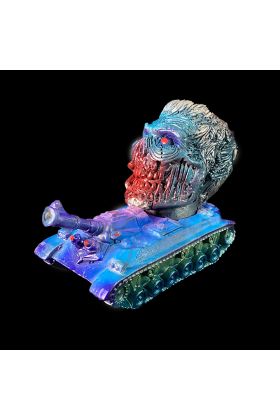Mechanized Zombie Blue Resin Toy MM Toys