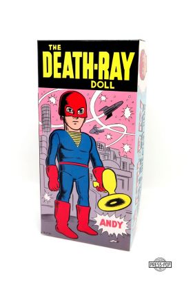 Death Ray Andy Color Soft Vinyl Doll - Daniel Clowes x Press Pop