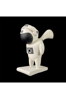 Quadrics 001 White Edition Vinyl Toy by Maxim Zhestkov