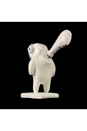 Quadrics 001 White Edition Vinyl Toy by Maxim Zhestkov