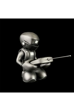 Quadrics 002 Black Edition Vinyl Toy by Maxim Zhestkov