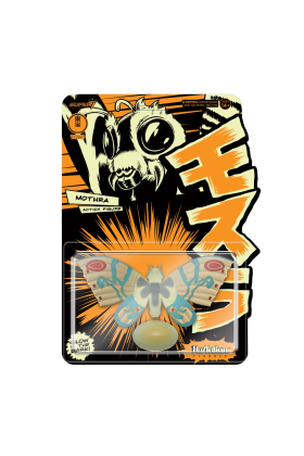 Shogun Mothra (Glow) Toho ReAction Figure Wave 1 - Super7