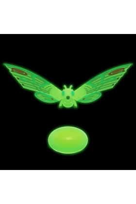 Shogun Mothra (Glow) Toho ReAction Figure Wave 1 - Super7