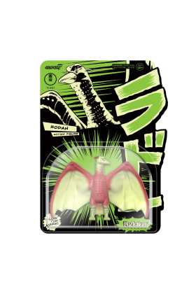 Shogun Rodan (Glow) Toho ReAction Figure Wave 1 - Super7