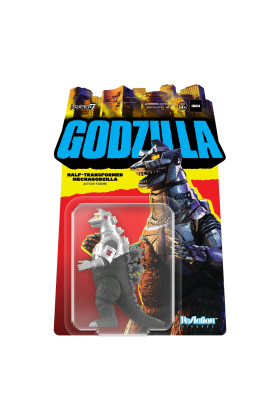 Half-Transformed Mechagodzilla Toho ReAction Figure Wave 2 - Super7