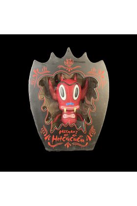 Hot Cha Cha - Red Designer Toy by Gary Baseman