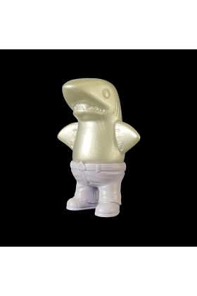 SAMETAN - Silver and Purple Mixed Parts Sofubi by Cometdebris