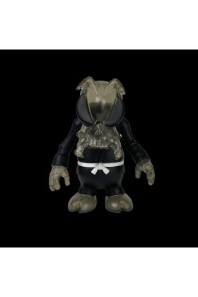 Skullbee in Clear with Black Sofubi by Secret Base