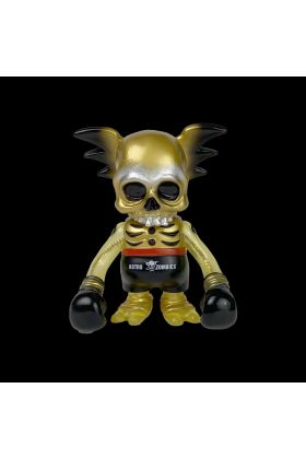 Skullwing Gold Sofubi by Secret Base