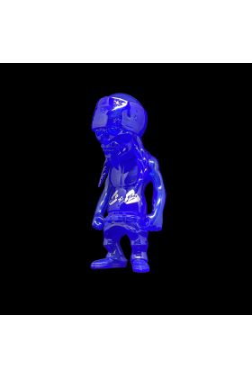 Rebel Ink SC Clear Blue Sofubi by Secret Base x Usugrow