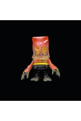 Voodoo Bagman Red Clear Sofubi by Secret Base x Super7