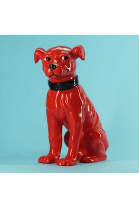 The Big Red Dog Sofubi Bootleg by Awesome Toy