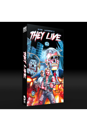 Screaming VHS - They Live Squeak Toy Sofubi by Awesome Toy