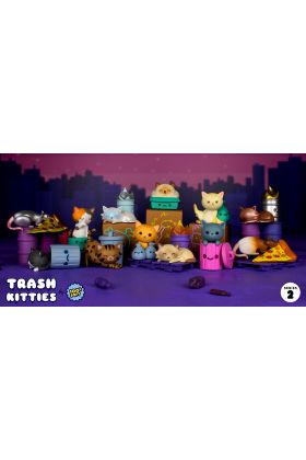 Trash Kitties Mystery Box Series 2 by 100% Soft