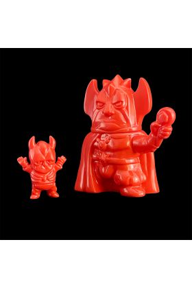 Space Destroyer Red Sofubi Blank - Deathcat Toys