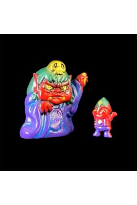 Witch Mother Luna - Neon Sofubi by Deathcat Toys