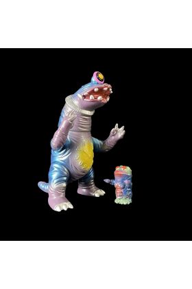 Timerya Kaiju Purple Soft Vinyl Toy - Elegab