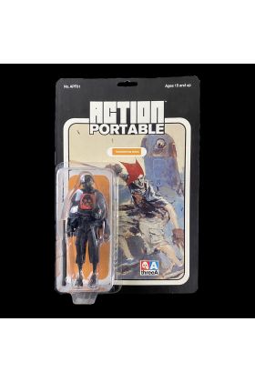 Action Portable Tommorow King Designer Vinyl Toy by ThreeA