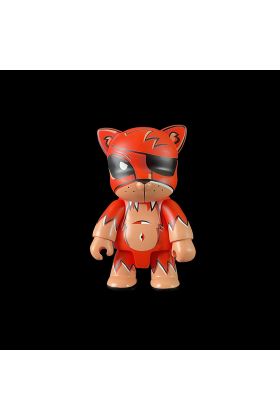 Toxic Swamp Cat Qee Red - Joe Ledbetter x Toy2R