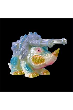 BC Blasters Triceratrooper Glow Sofubi by James Groman