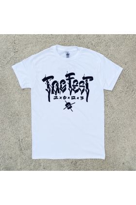 TAG FEST 2023 Black on White T-Shirt