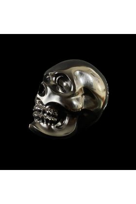Hasadhu Shingon Black Sofubi Skull by Usugrow 