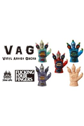 Vinyl Artist Gacha VAG Series 44 - Fucking Four Fingers by TERRIBLE WHORE